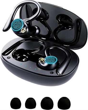 Écouteurs Sans Fil Bluetooth 5.3 Étanches IPX7 Sport
