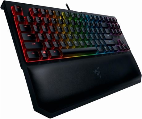 Razer BlackWidow TE Chroma V2 Clavier M canique   Comm. Jaunes Lin aires