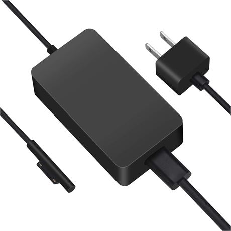 65W Surface Pro Charger Compatible with Surface Pro 7/6/5/4/3 Laptop Book X