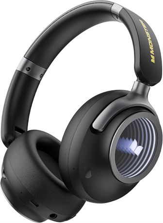 Monster Persona 4th ANC Wireless Bluetooth Headphones, 3 EQ Modes, 70H