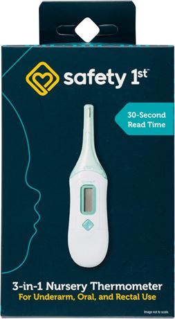 Safety 1st Thermomètre 3 en 1 pour enfants, adultes et bébé