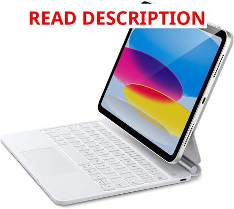 ESR iPad Case with Keyboard (11th/10th) White