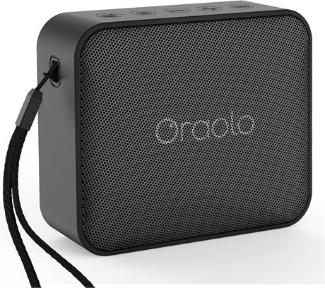 Oraolo enceinte Bluetooth IPX6 étanche stéréo TWS AUX/TF carte