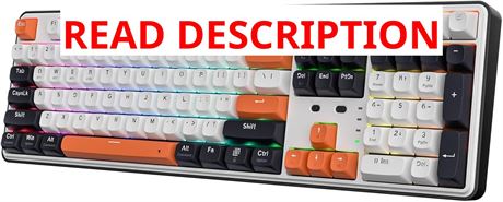 Redragon K689 PRO Clavier sans fil RGB, 104 touches + 4, m canique