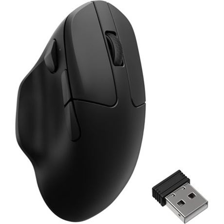 Keychron M7 8K Wireless Mouse, 2.4G/Bluetooth/Wired, PAW3950, Black
