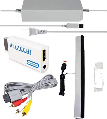 Câble SSIOIZZ 4 en 1 Wii HDMI Capteur Alimentation