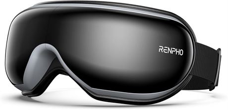 RENPHO Masque pour les yeux chauffant, soin des yeux rechargeable Bluetooth