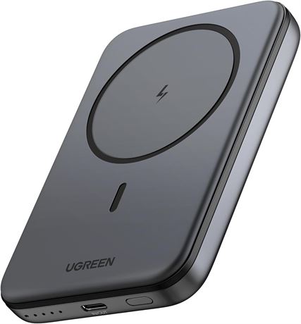 UGREEN 10000mAh 20W Magnetic Power Bank, MagSafe Wireless Charger for iPhone