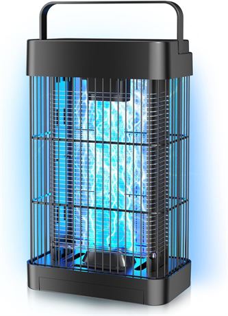 Lampe anti-moustiques électrique 4200V intérieur/extérieur bleu
