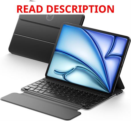 HOU Keyboard Case for iPad 11" Air/Pro 11"   Slim Folio with Touchpad (Green)
