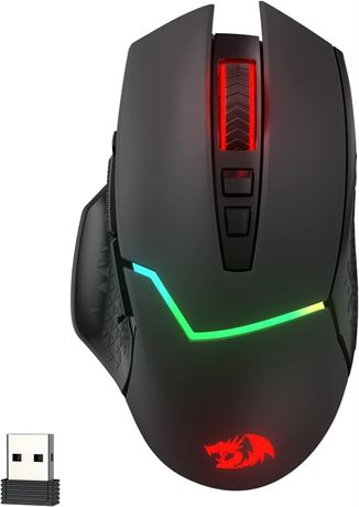 Souris gaming Redragon M690 PRO sans fil 8000DPI macro boutons PC Mac