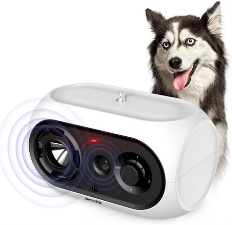 Automatic Dog Barking Control Device 3 Levels Rechargeable Waterproof