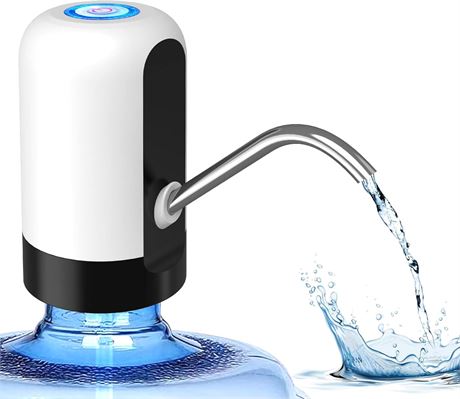Pompe à Eau 5 Gallons Rechargeable USB Portable Automatique
