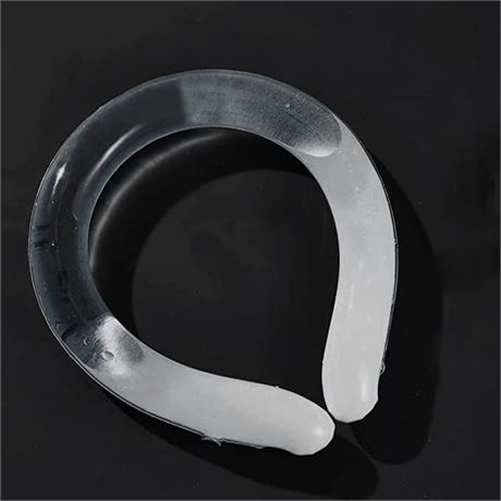 White Ice Collar Neck Cooling Tube Reusable Portable Summer Cold Wrap