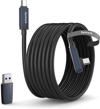 Syntech 16FT USB 3.0 Type-C Link Cable for Quest 2/3/Pro, Pico 4, PC/SteamVR