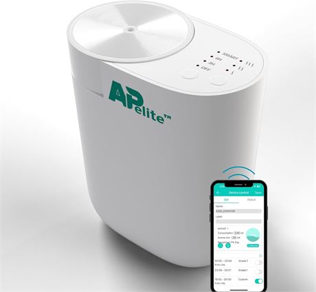 Diffuseur d’Huiles Essentielles APElite Sans Eau, Bluetooth, Maison/Bureau