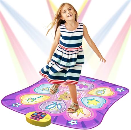 Tapis de danse SUNLIN enfants 3-10 ans LED musique interactive