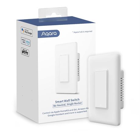 Interrupteur Aqara Zigbee Sans Fil Alexa Apple Google
