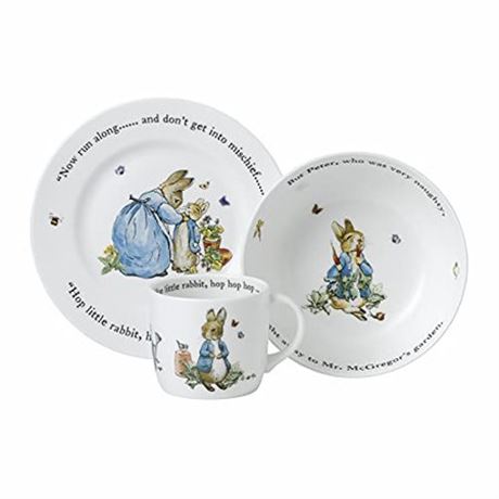 Set enfant 3 pièces Wedgwood Peter Rabbit