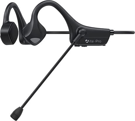 Bone Conduction Headphones Bluetooth Open-Ear with Noise-Cancel Mic Headset