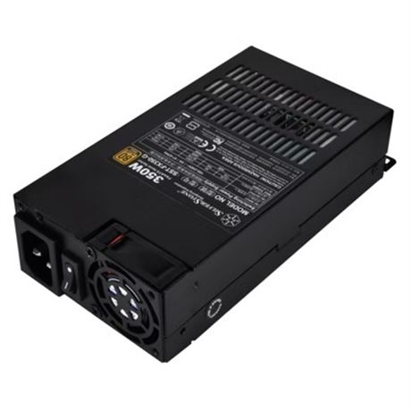SilverStone 350W Flex ATX PSU, 80 Plus Gold, Fixed Cables, 1x PCI-E 6-pin