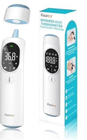 Digital Infrared Forehead and Ear Thermometer, Baby Thermometer Accurate