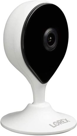 Lorex W461ASC-E 2K Indoor Wi-Fi Security Camera, White, 2 Pack