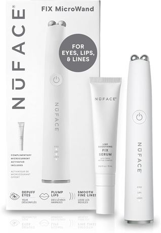 NuFACE FIX MicroWand microcourants yeux lèvres rides