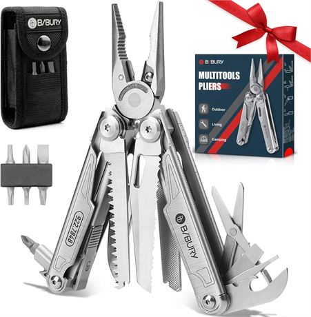 Pince Multifonction BIBURY 19-en-1 Multitool Pliers Camping