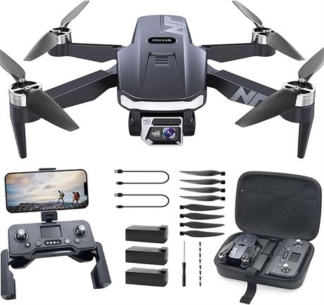 N11 Pro 4K GPS Drone 90-Min Flight Brushless Motor Auto Return