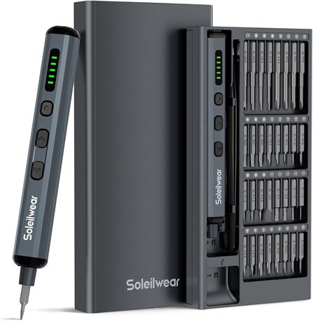 Mini Electric Screwdriver Set for Laptop, Phone & Electronics Repair