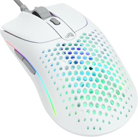 Glorious Model O 2 souris gaming filaire 58 g DPI 26K blanche