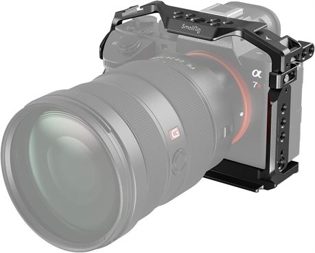 SmallRig Camera Cage for Sony A7 III, A7R III, Quick Release Plate - 2087D