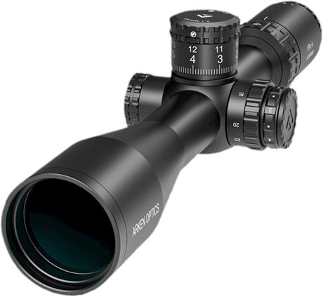 Arken Optics EPL4 FFP Illuminated Reticle, Zero Stop, 30mm Tube Scope