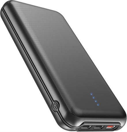 Portable Charger 30000mAh 22.5W Fast Charge, 4 Outputs, USB-C, Flashlight