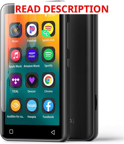 innioasis 80GB MP3 Player with Bluetooth and WiFi, 4" Touch Screen MP3/MP4