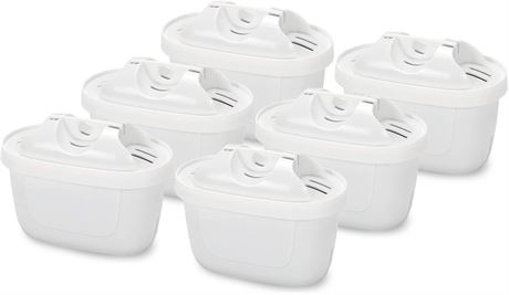 6-Pack Mavea Water Filter Replacement for MAVEA Pitcher 1001122/1001495