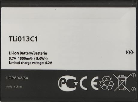 TLI013C1 Battery for Alcatel One Touch Flip 4043S-4052 A405DL - 3.8V