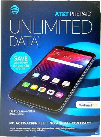 LG Xpression Plus AT&T Locked Smartphone, Renewed Android Device