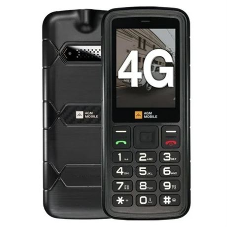 AGM M9 4G Rugged Cell Phone for Seniors Large Button IP68