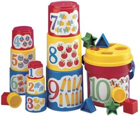 Battat Sort & Stack Educational Toy Set