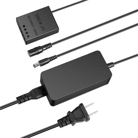 NEEWER NP-W126/NP-W126S Dummy Battery Charger Kit with DC Coupler AC Adapter