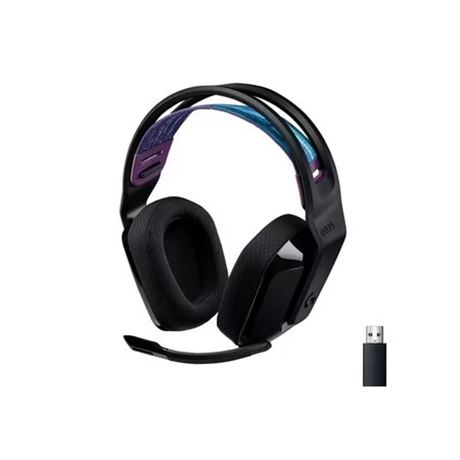 Logitech G535 Lightspeed Wireless Gaming Headset - Lightweight, Black