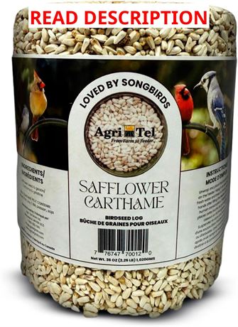 Graines Oiseaux Agri-Tel Chardon 3kg Cylindres 3pcs