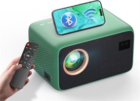 Projecteur 4K Focus Électrique WiFi Bluetooth Portable Smart