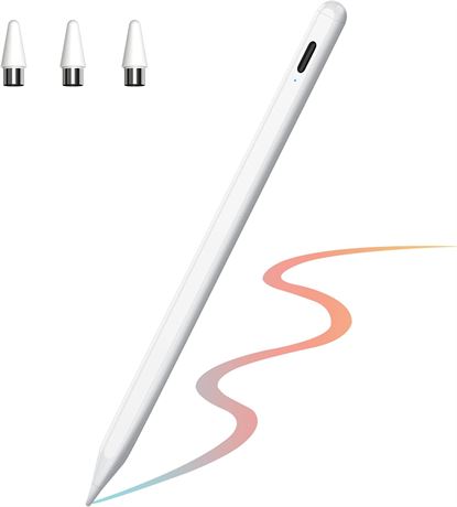 Stylet actif compatible iOS/Android, rechargeable pour iPad/iPhone/Samsung
