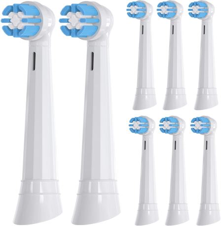 Replacement Brush Heads for Oral-B iO Series 8 Pack