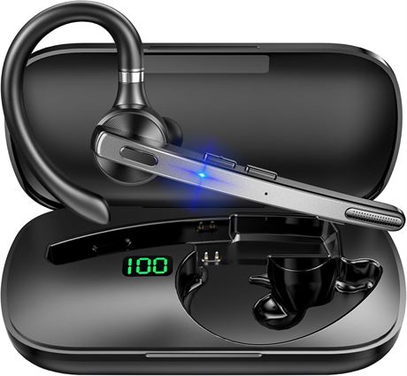 Wireless Bluetooth Headset w/ ENC Mic & Charging Case – M51