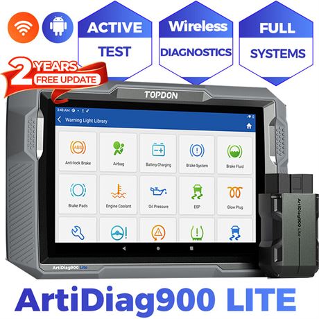 TOPDON Car Diagnostic Tool AritDiag900 Lite for All System Diagnosis