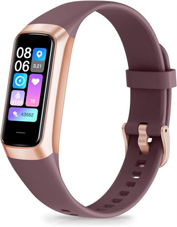 Bordeau Fitness Tracker with 24/7 Heart Rate, SpO2, BP, Sleep Monitor, IP68